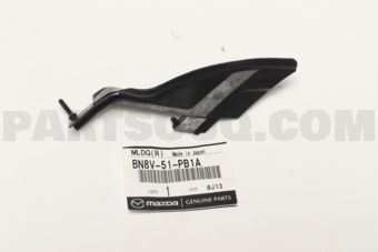 BN8V51PB1A MLDG(R),FENDER-FRT