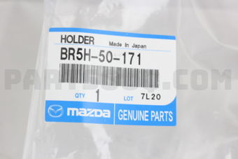 BR5H50171 HOLDER,LICENSE PLATE