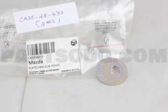 CA3528473 PLATE,CAM-SUB FRAME