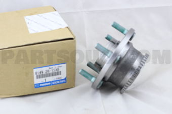 G14V2615XB BEARING & HUB