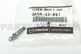 GA5R33691 SCREW,BLEEDER
