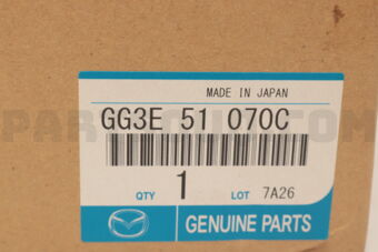 GG3E51070C LAMP(L),FRT. COMB