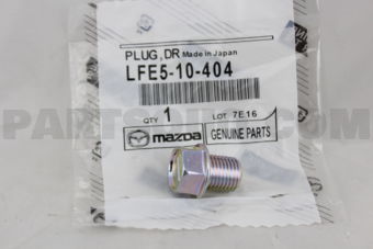 LFE510404 PLUG,DRAIN