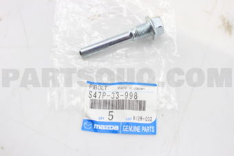 S47P33998 PIN,GUIDE-INNER PAD