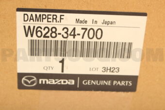 W62834700 DAMPER,FRONT