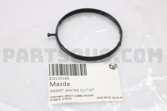 ZJ0115169 GASKET,WATER OUTLET