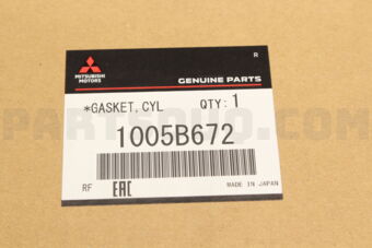 1005B672 GASKET,CYLINDER HEAD(*)