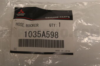 1035A598 Mitsubishi HOSE,ROCKER COVER BREAT
