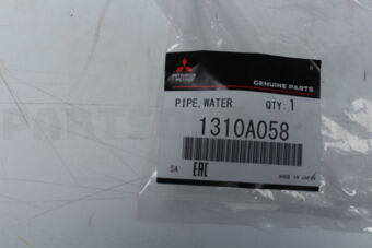 1310A058 PIPE,WATER PUMP INLET