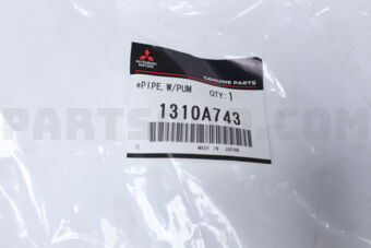 1310A743 Mitsubishi PIPE,WATERPUMPINLET