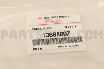 1360A007 PANEL,AIR GUIDE