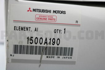 1500A190 ELEMENT,AIR CLEANER