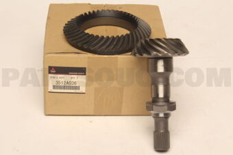 3512A036 GEAR KIT,RR DIFF FINAL