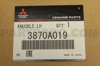 3870A019 KNUCKLE,LH