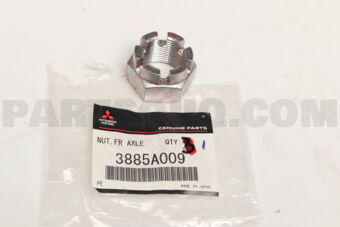 3885A009 NUT,FR AXLE