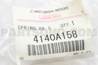 4140A158 SPRING,RR SUSP COIL