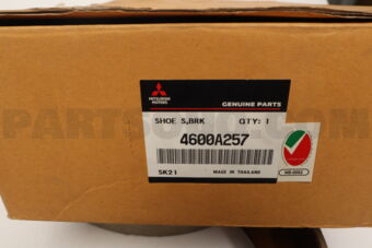 4600A257 SHOE SET,RR BRAKE