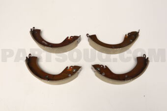 4600A257 SHOE SET,RR BRAKE