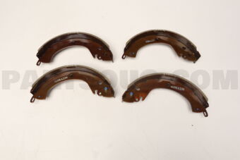 4600A257 SHOE SET,RR BRAKE