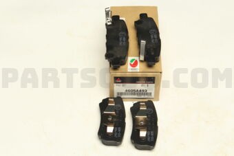4605A493 PAD SET,RR BRAKE
