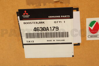 4630A179 BOOSTER ASSY,BRAKE
