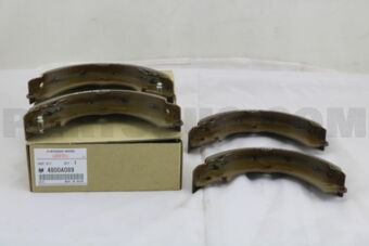 4800A089 SHOE SET,RR BRAKE