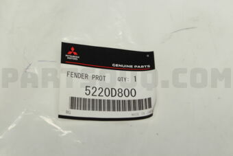 5220D800 PROTECTOR,FR FENDER,RR RH