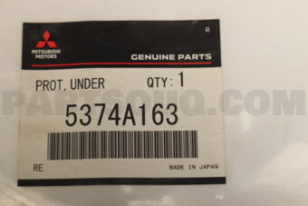 5374A163 PROT,UNDER RR FLOOR HEAT
