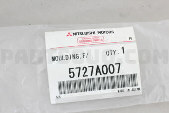 5727A007 MLDG,F/DR WDO BELT L