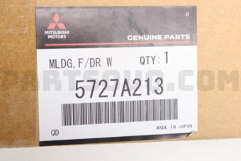 5727A213 MOULDING,FR DOOR WINDOW BE