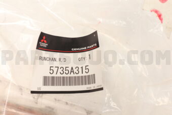 5735A315 RUNCHAN,R/DR WDO GLASS,LH