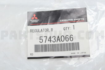 5743A066 REGULATOR,R/DR WINDO