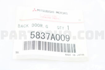 5837A009 Mitsubishi GARNISH,BACK DOOR,LWR LH
