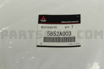 5852A003 WEATHERSTRIP,SUNROOF LID