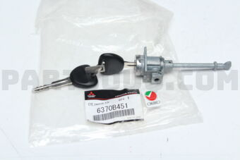 6370B451 CYLINDER,FRDOORLOCK,LH
