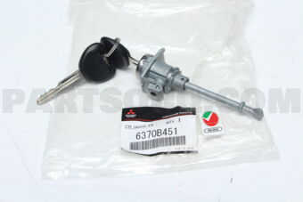 6370B451 CYLINDER,FRDOORLOCK,LH
