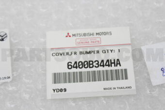 6400B344HA COVER,FR BUMPER
