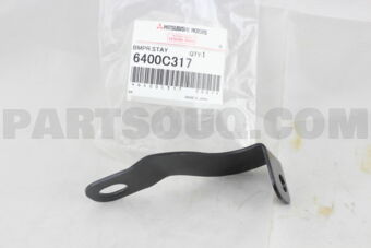 6400C317 SUPPORT,FR BUMPER SIDE