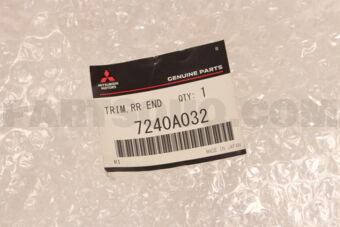 7240A032 TRIM,TRUNK ROOM RR END