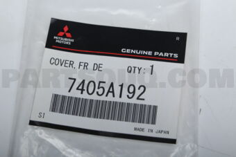 7405A192 COVER,FR DECK,RH