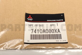 7410A080XA Mitsubishi TAPE,FR DOOR SASH