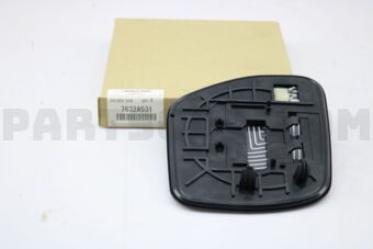 7632A531 MIRROR & HOLDER,DOOR,LH