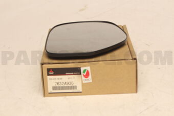 7632A936 MIRROR &amp; HOLDER,DOOR,RH