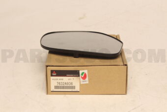 7632A936 MIRROR &amp; HOLDER,DOOR,RH