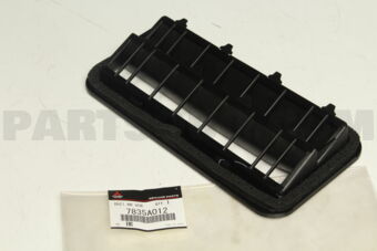 7835A012 DUCT,RR VENTILATOR