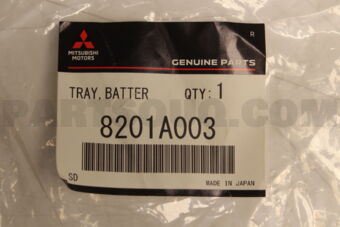 8201A003 TRAY,BATTERY