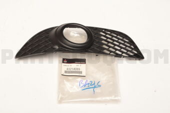 8321A089 GARNISH,FR BUMPER,LH