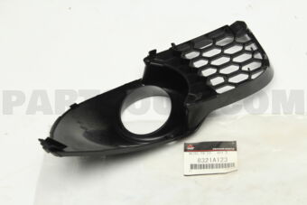 8321A123 GARNISH,FR BUMPER,LH