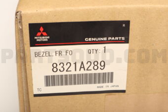 8321A289 Mitsubishi BEZEL,FR FOG LAMP,LH