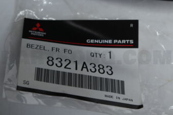 8321A383 GARNISH,FR BUMPER,LH
